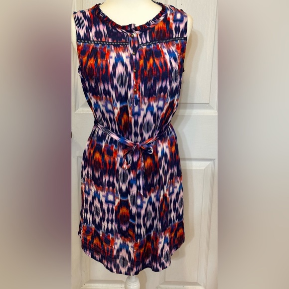 Liz Claiborne Dresses & Skirts - Liz Claiborne Dress purple rust blue petite Small NWT